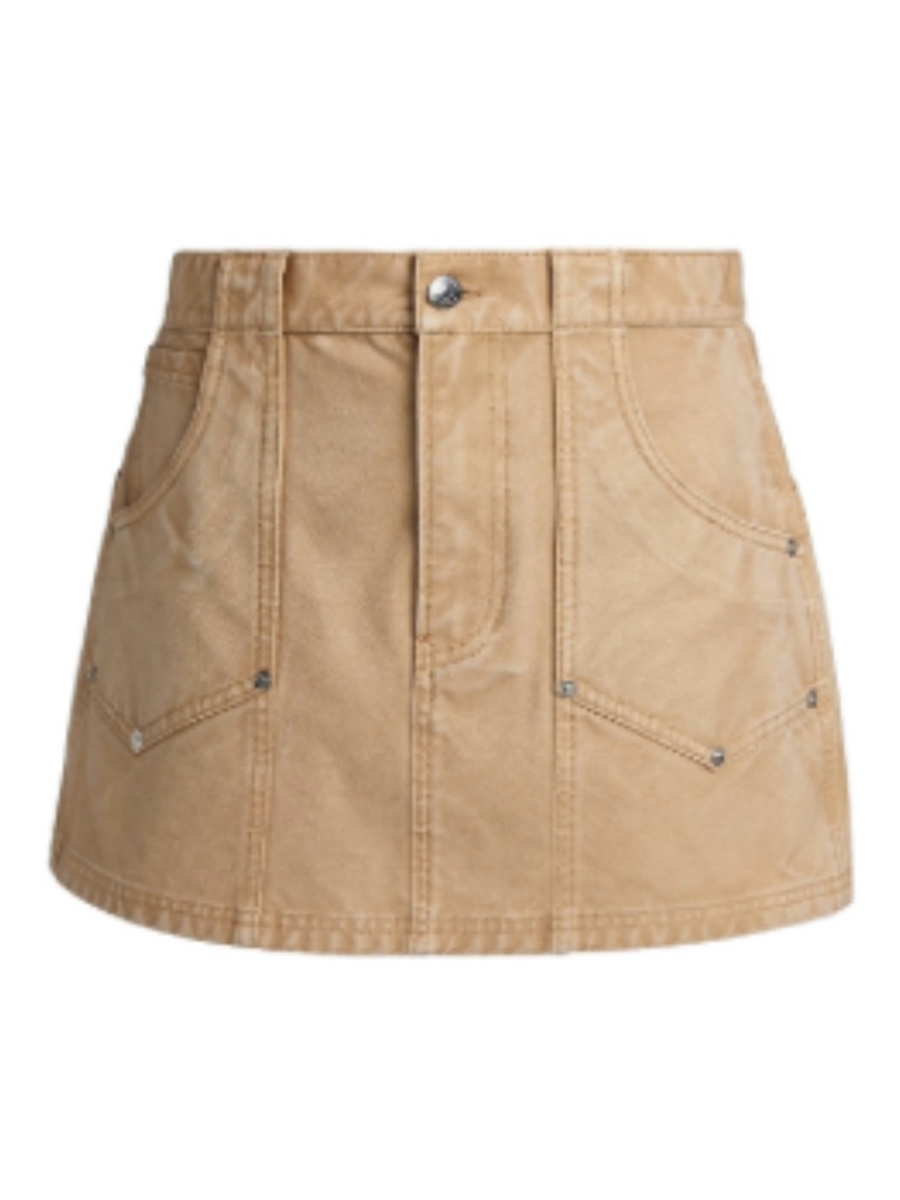 Veronica Beard Stelene Denim Mini Skirt